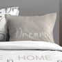 Voir la diapositive 2 : STOF Housse de couette 260x240 HOMELOVE + 2 taies coton 57 fils