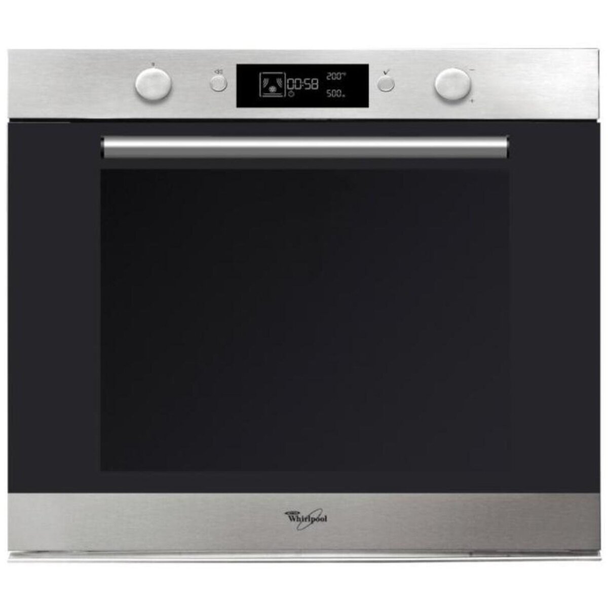 WHIRLPOOL Four encastrable AKZM770IX, 67 L, Multifonction, Chaleur tournante, Nettoyage pyrolyse
