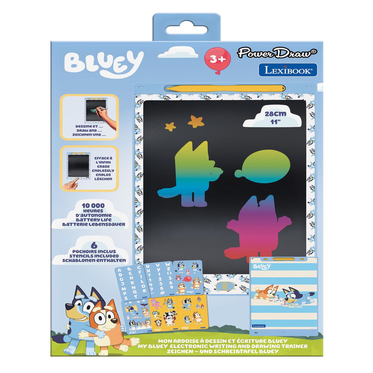 Lexibook Tablette à Dessins électronique multicolore Bluey