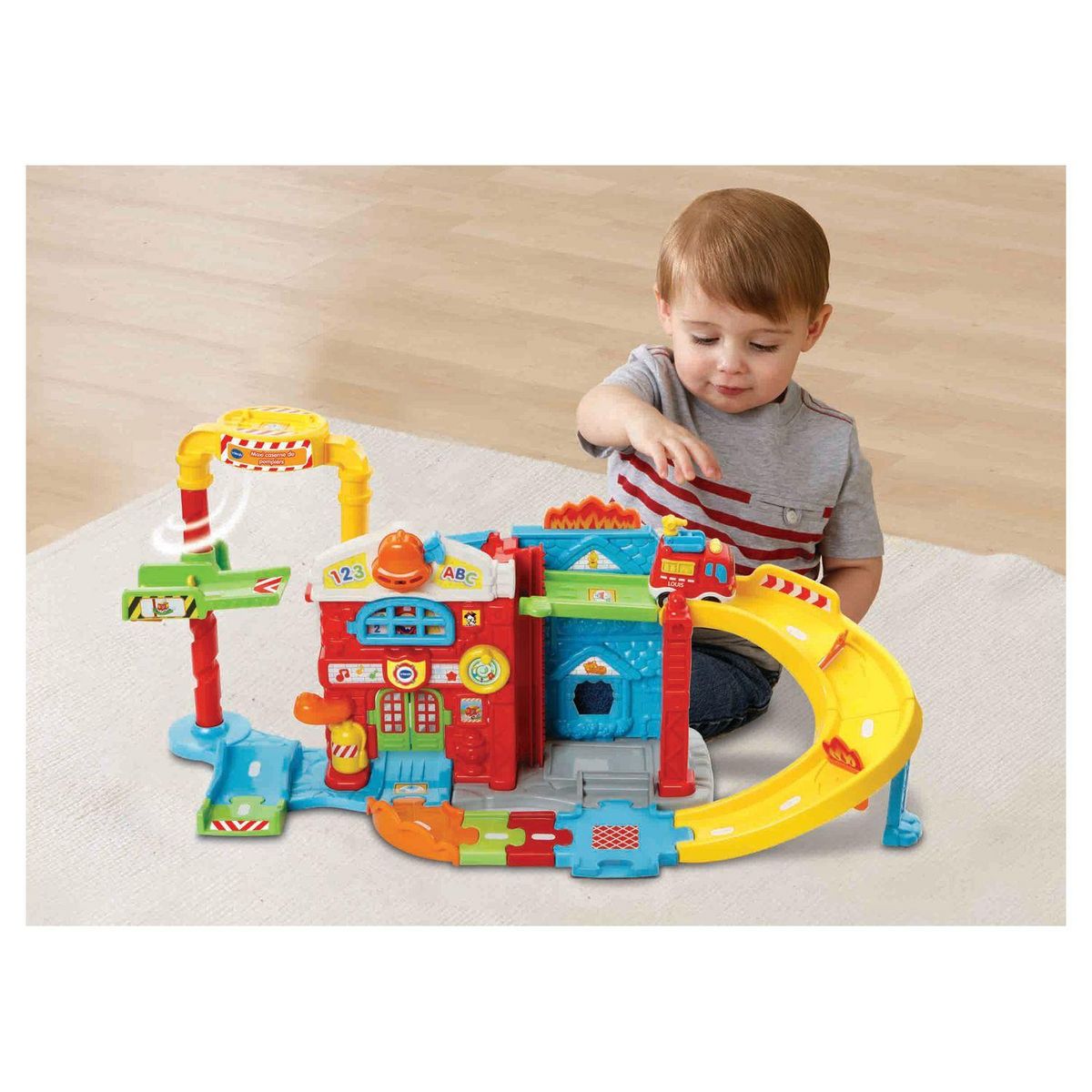 VTECH Maxi Caserne de Pompiers (+ Louis, Sos Incendie) - Tut Tut Bolides