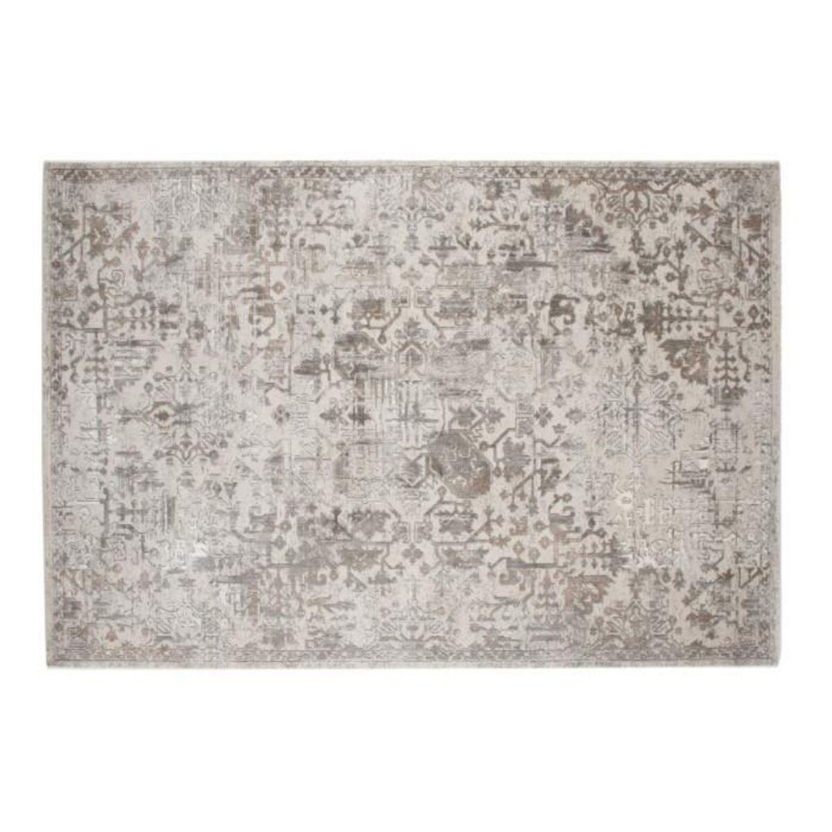 Paris Prix Tapis Déco  Cleo Hypnos  160x230cm Argent