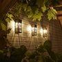 LUXFORM Luxform Lampe de jardin LED solaire intelligente hybride Oregon PIR
