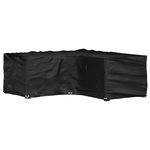 VIDAXL Housse de salon de jardin en forme de L 16 œillets 215x215x70cm
