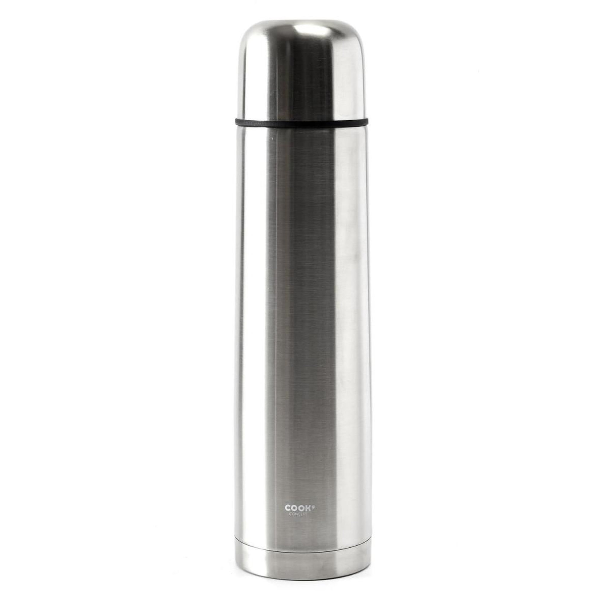 COOK CONCEPT Bouteille Isotherme Inox  Transport  1L Argent