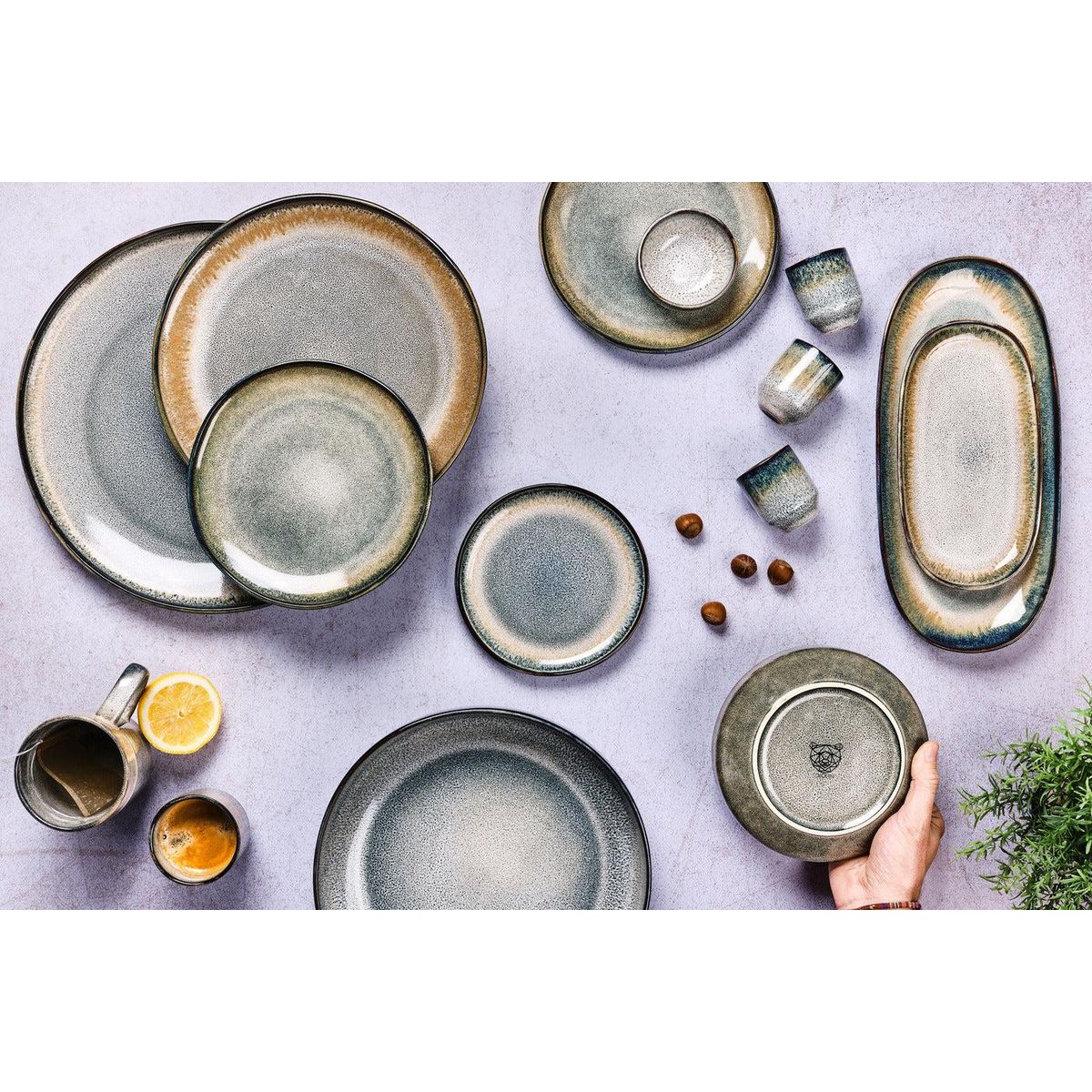 BJORN Service Complet Plus GENESIS - 60 pièces - Terre