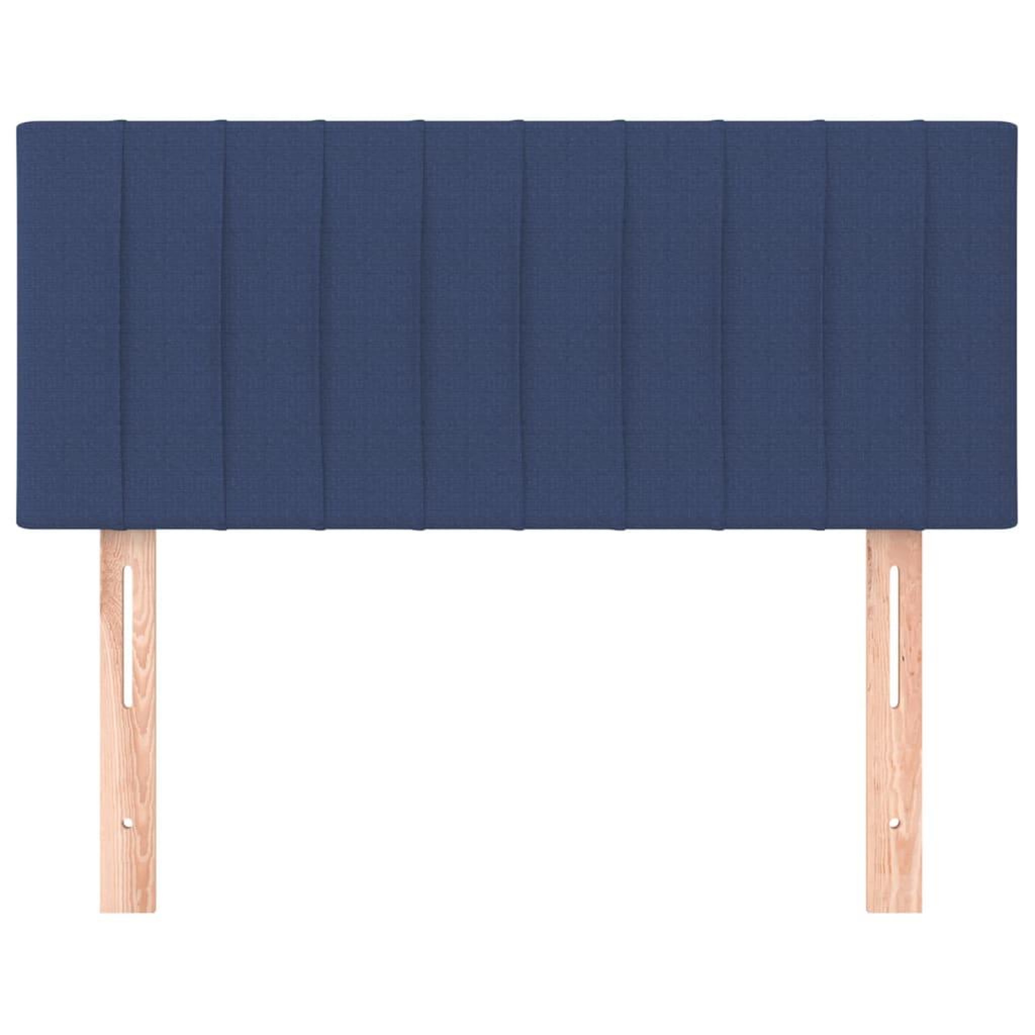 Voir la diapositive 3 : VIDAXL Tete de lit Bleu 100x5x78/88 cm Tissu