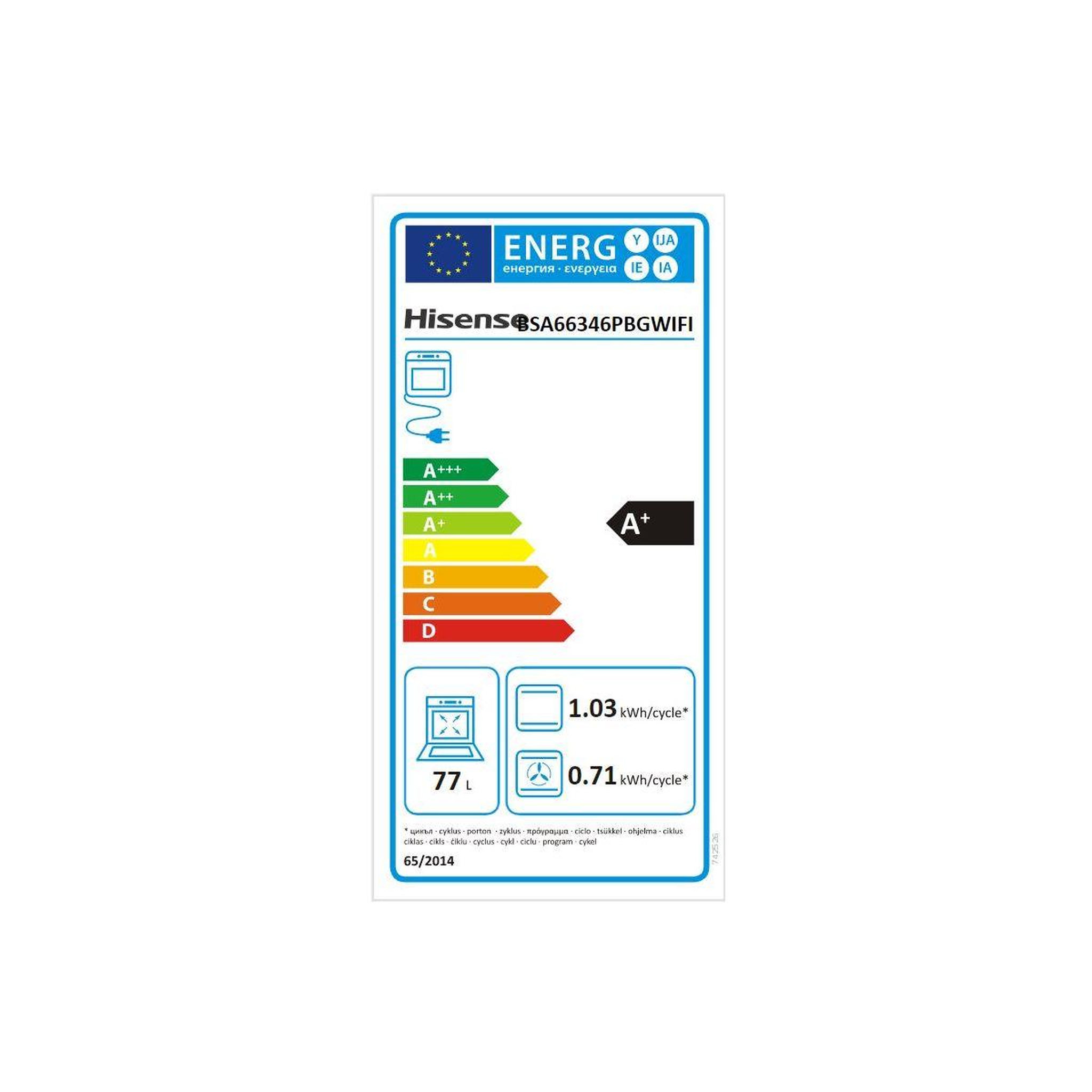 Voir la diapositive 6 : Hisense Four encastrable fonction vapeur bsa66346pbgwifi