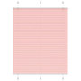 Voir la diapositive 1 : VIDAXL Store plisse rose 105x150 cm largeur du tissu 104,4cm polyester