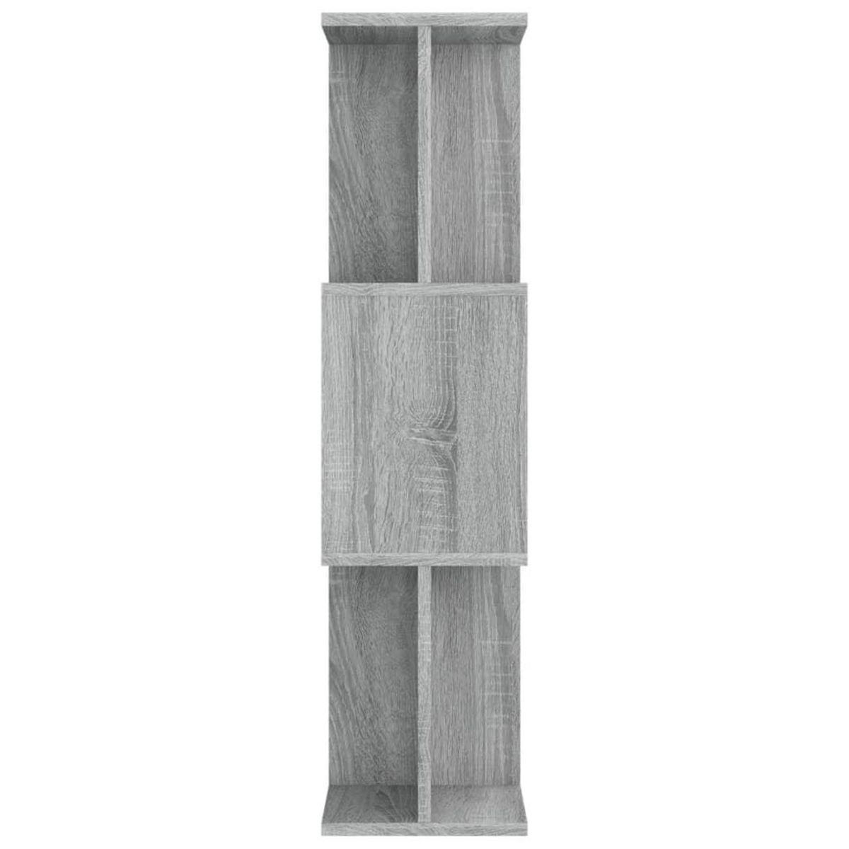 VIDAXL Bibliotheque/Cloison Sonoma gris 80x24x96 cm Bois d'ingenierie