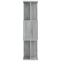 Voir la diapositive 4 : VIDAXL Bibliotheque/Cloison Sonoma gris 80x24x96 cm Bois d'ingenierie