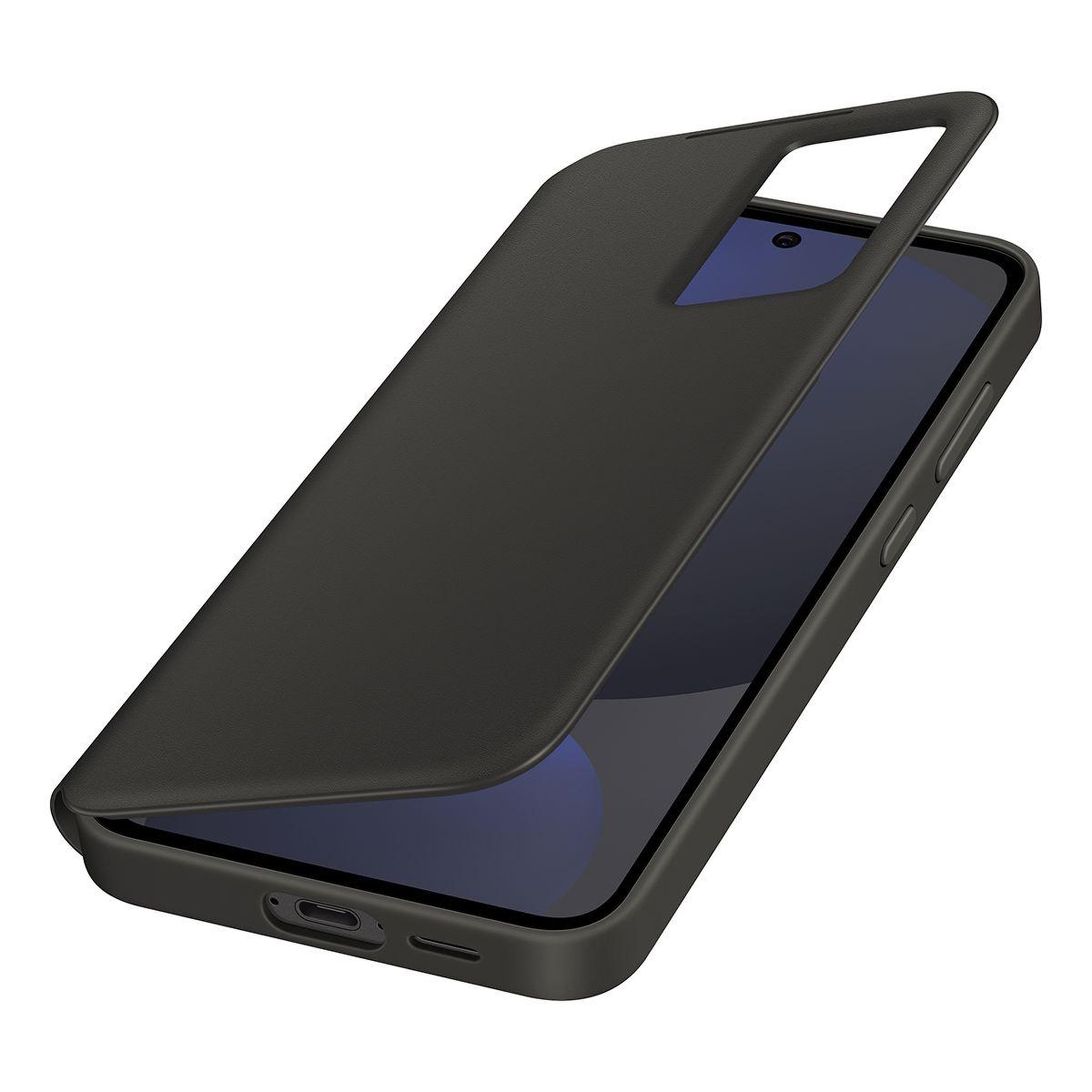 Voir la diapositive 3 : Samsung Etui Galaxy S24FE Smart View noir