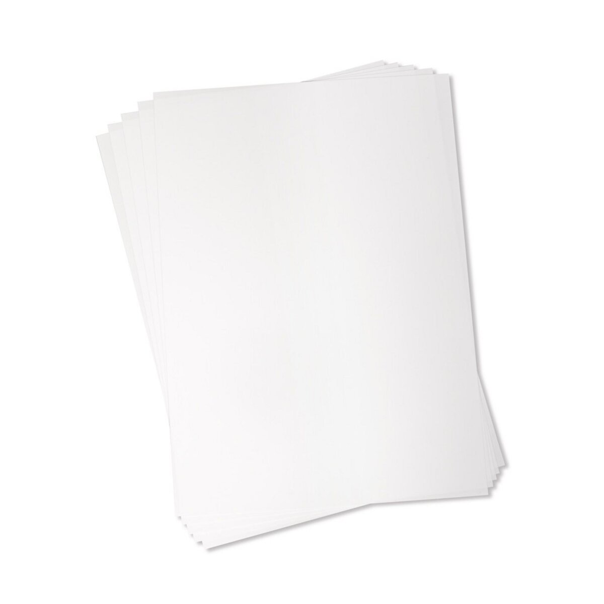 Rayher Film plastique rétractable A4, blanc, pour imprimer, 5 pces