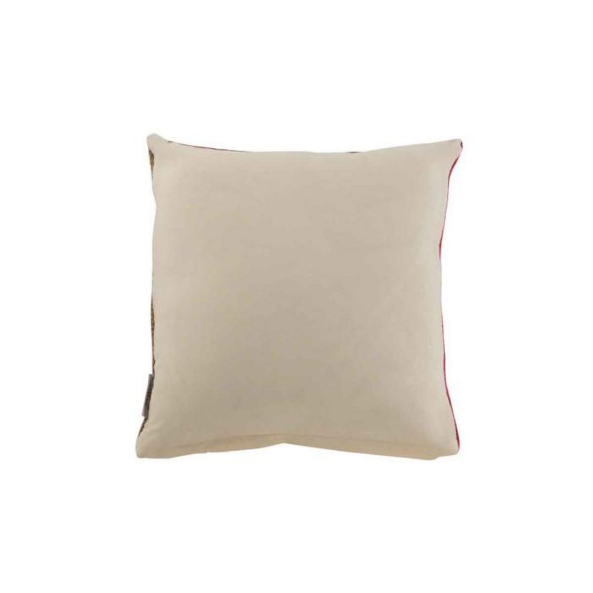 Paris Prix Coussin Déco  Anna  50x50cm Rose & Naturel
