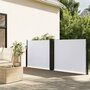 Voir la diapositive 1 : VIDAXL Auvent lateral retractable blanc 120x600 cm