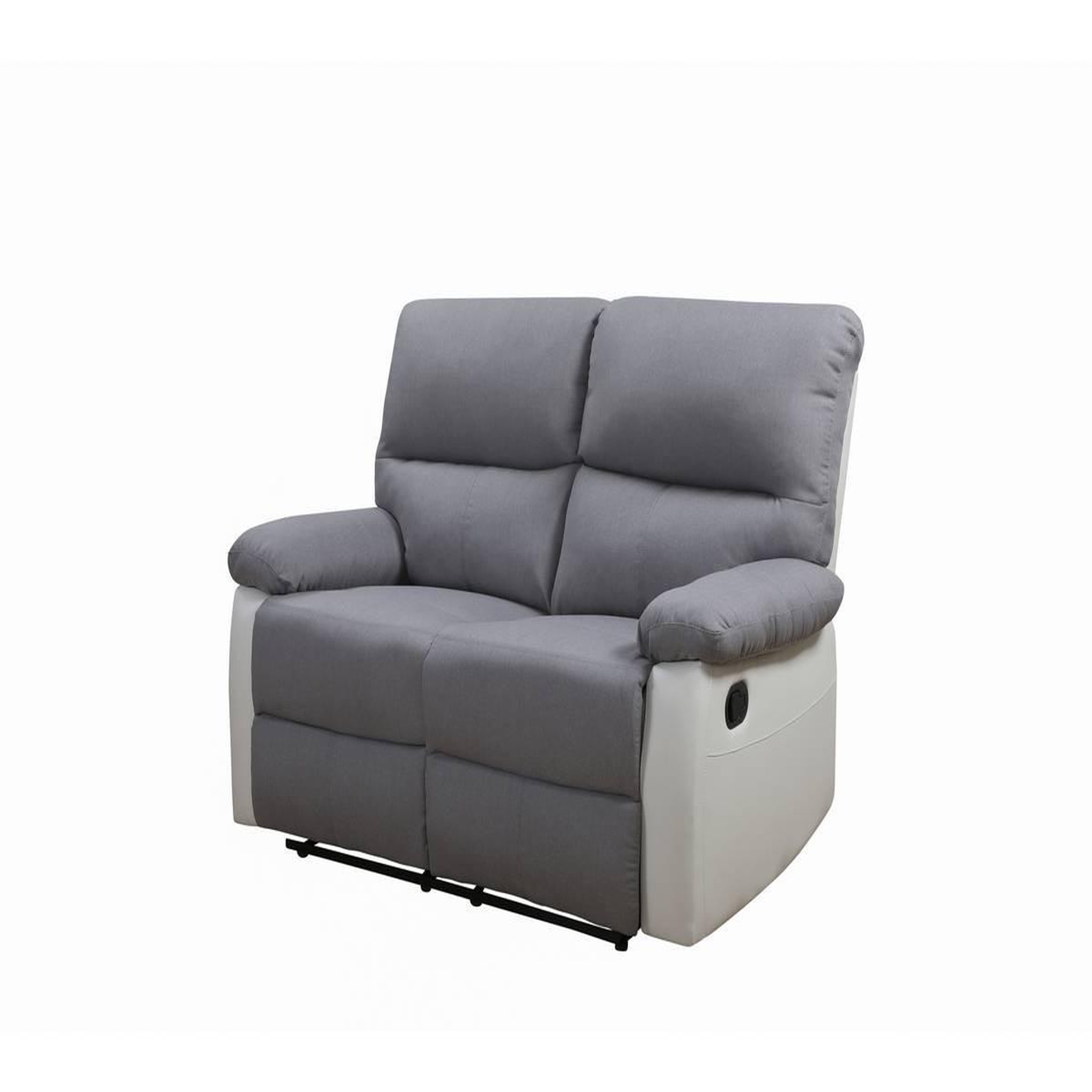 Habitat et Jardin Canapé relax  lincoln  - 147 x 89 x 103 cm - 2 places - blanc / gris clair