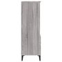 Voir la diapositive 5 : VIDAXL Buffet haut Sonoma gris 40x36x110 cm Bois d'ingenierie