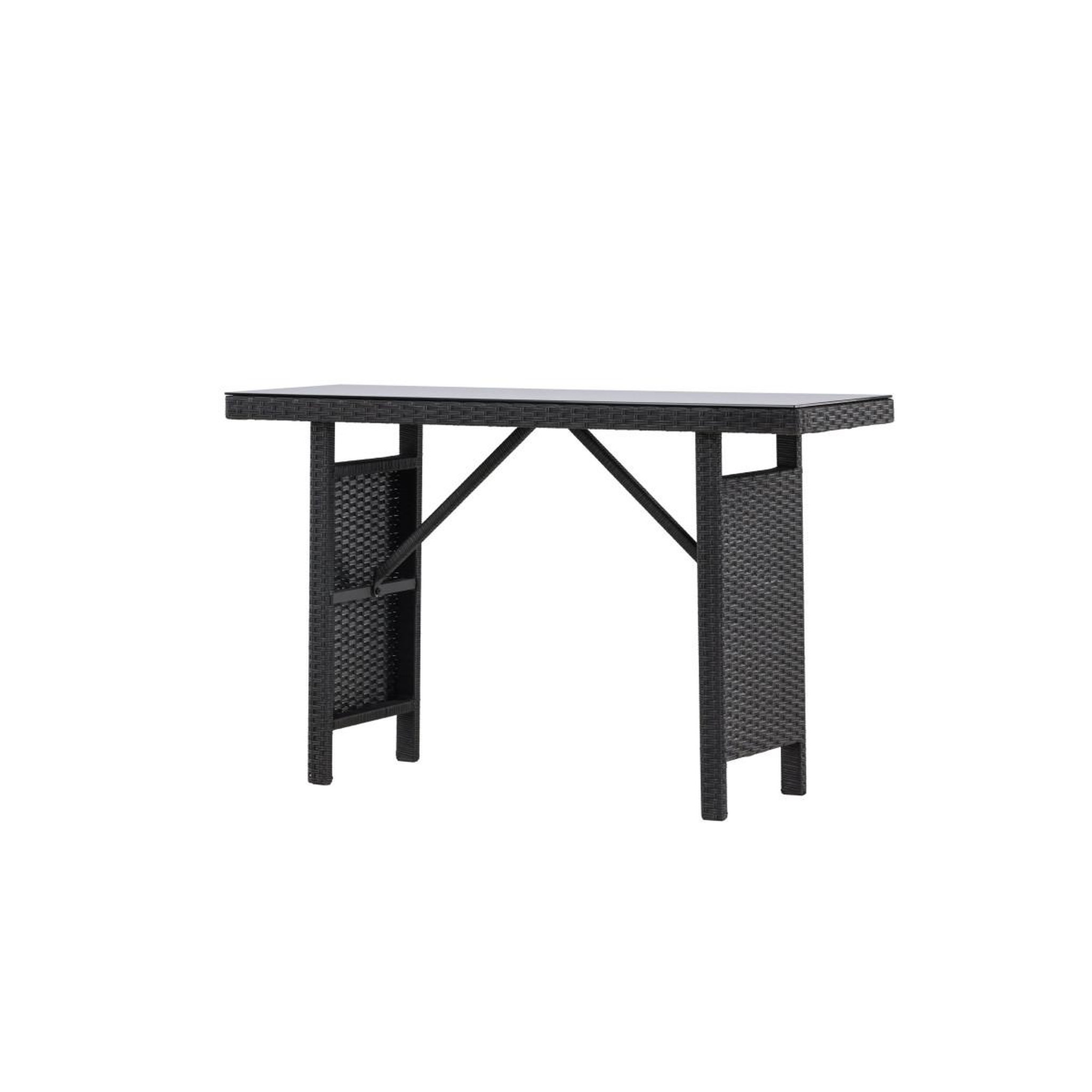 Voir la diapositive 3 : Paris Prix Console de jardin  padova  120cm noir