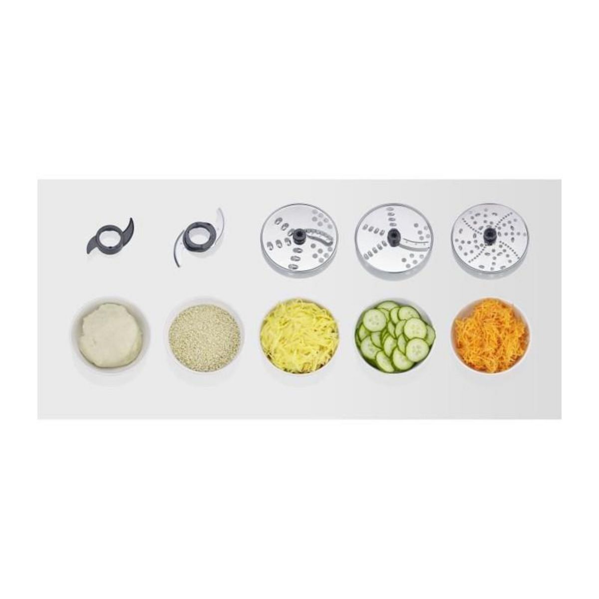 SEVERIN Robot multifonctions 1.5l 1200w inox/noir - KM3892