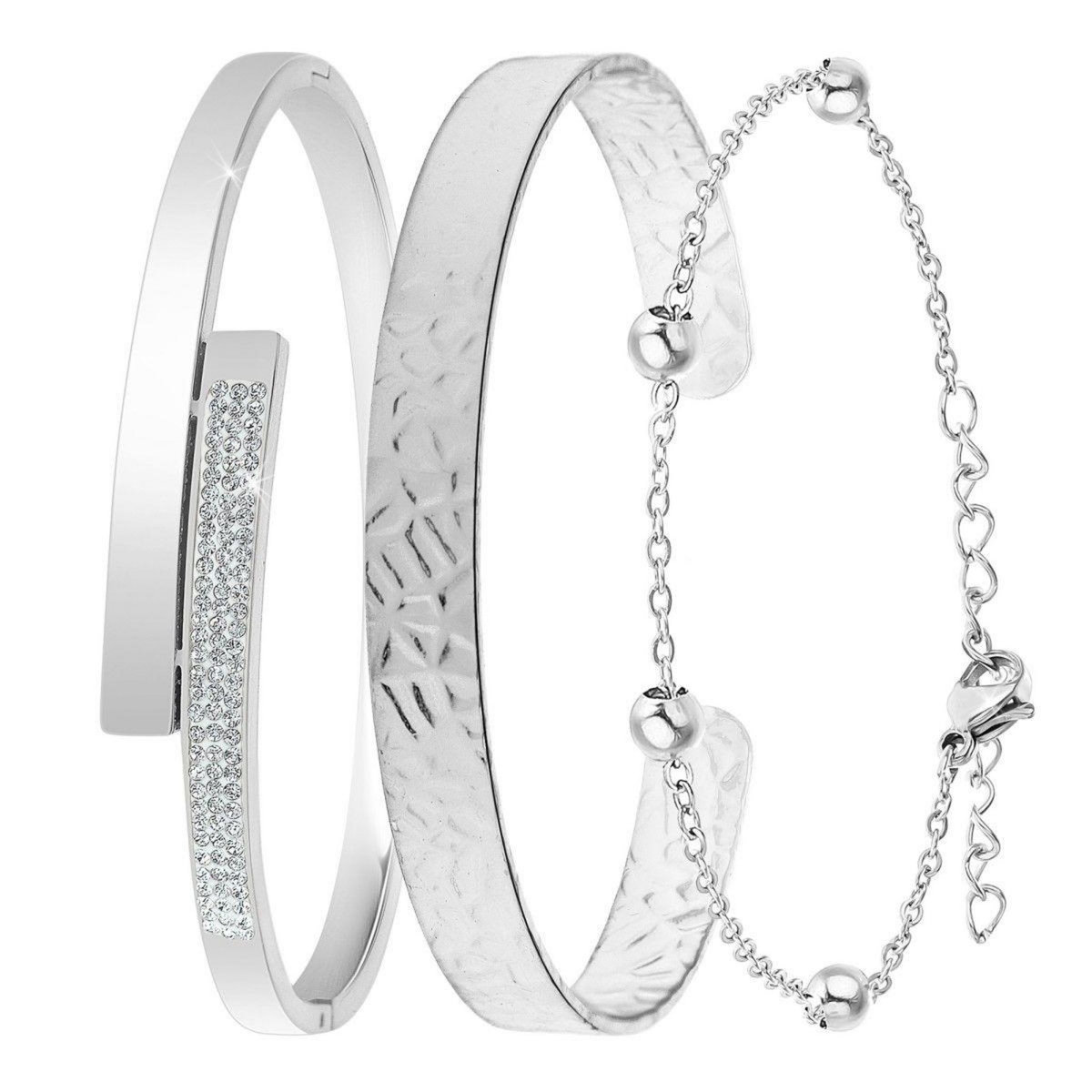 SC CRYSTAL Set de 3 bracelets SC Crystal®