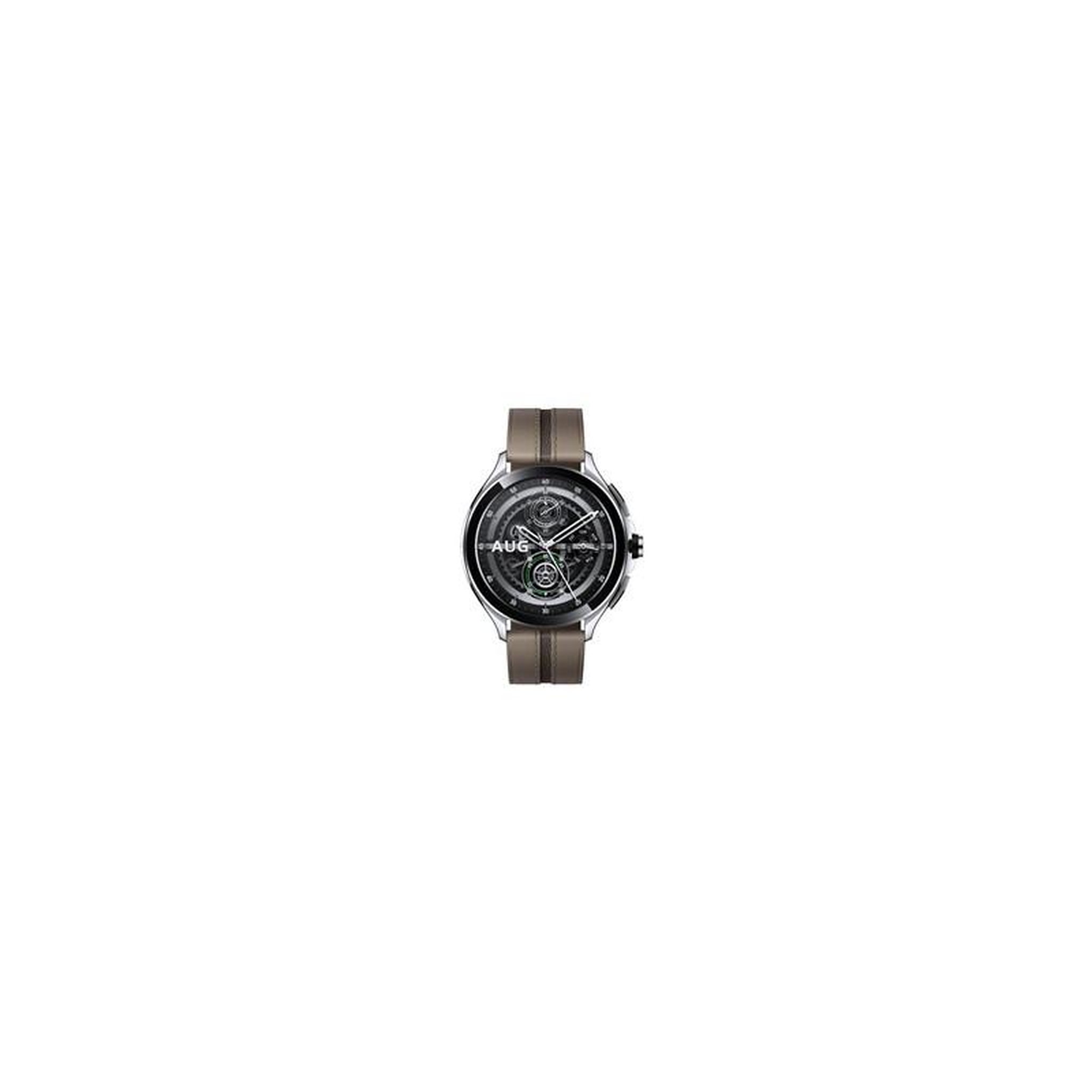 XIAOMI Montre connectée Xiaomi Mi Watch 2 Pro Argent et bracelet Cuir Marron FD