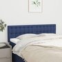Voir la diapositive 1 : VIDAXL Tetes de lit 2 pcs Bleu 72x5x78/88 cm Tissu