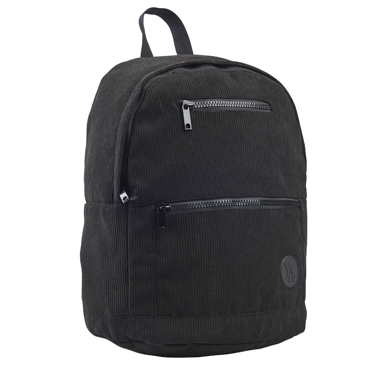 YOUNG'S ATTITUDE Sac à dos noir avec compartiment pour ordinateur effet velours 