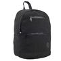 Voir la diapositive 2 : YOUNG'S ATTITUDE Sac à dos noir avec compartiment pour ordinateur effet velours 