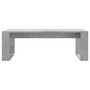 Voir la diapositive 4 : VIDAXL Table basse gris béton 102x50x35 cm bois d ingénierie