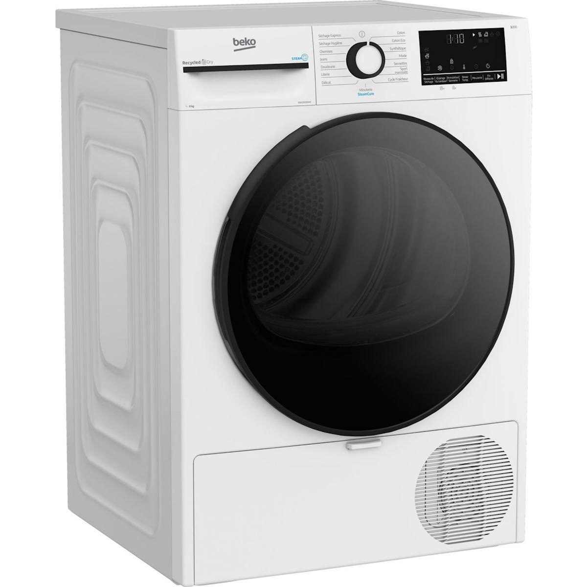 Beko Sèche linge pompe à chaleur D3H29D93WC
