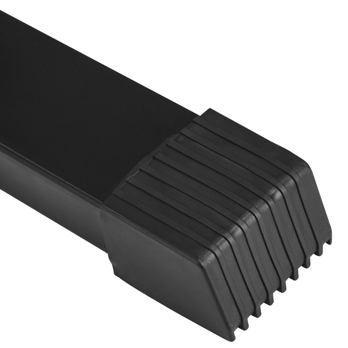 tectake Rack de rangement pour poids, range disque d'haltères 7 branches rangement des disques noir