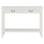 Voir la diapositive 3 : VIDAXL Table console Blanc 110x35x80 cm Bois