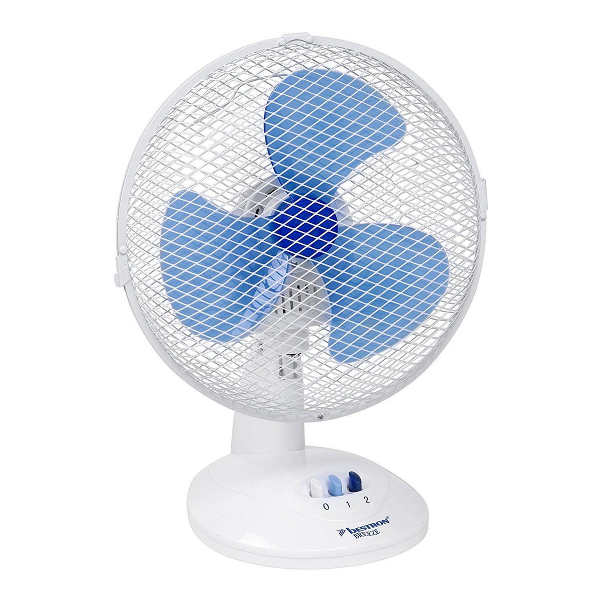 Bestron Ventilateur de table 27cm 30w blanc - ddf27w