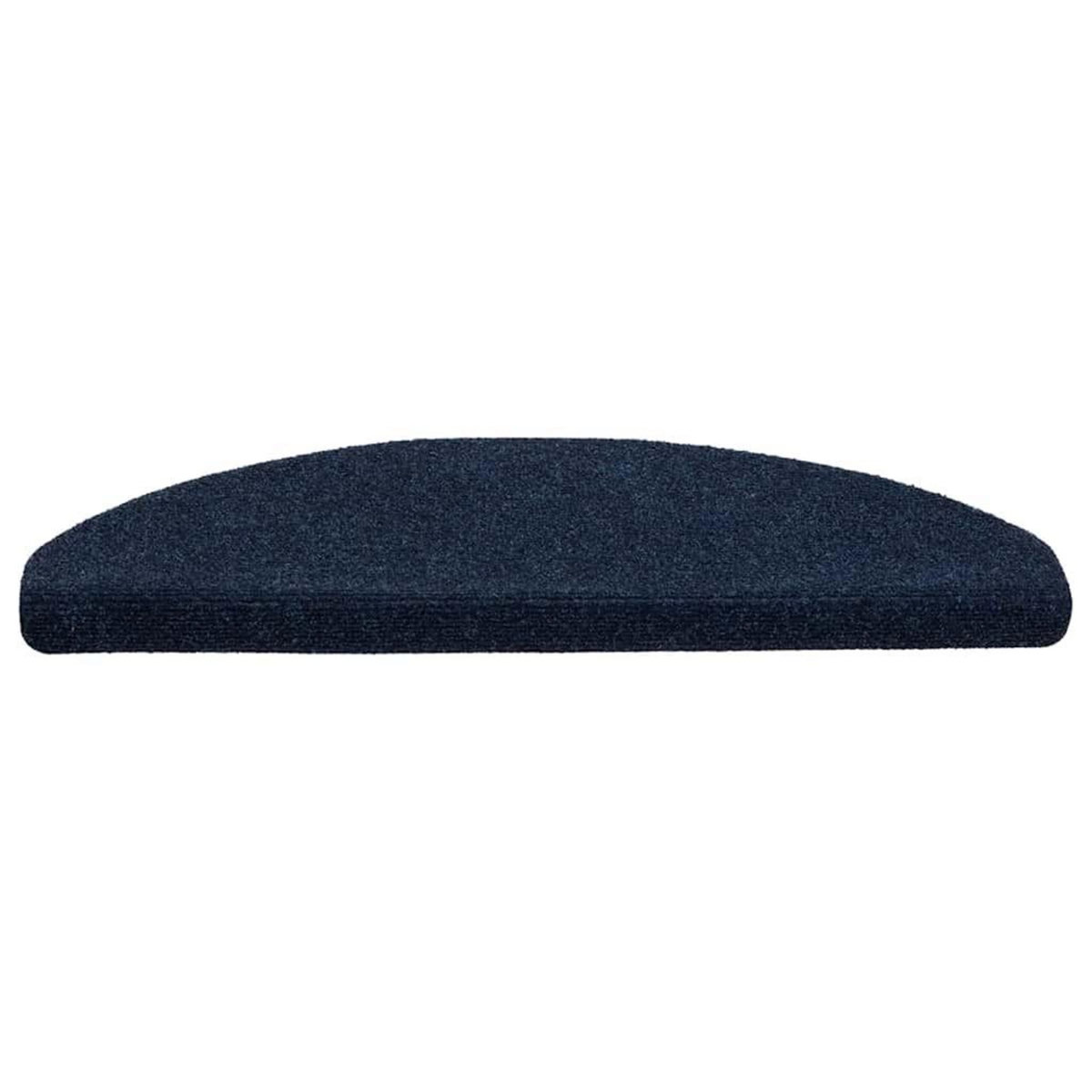 VIDAXL Tapis d'escalier autocollant 20 pcs marine 65x21x4 cm