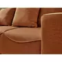 LISA DESIGN Capucine - canapé d'angle réversible - convertible avec coffre - 4 places - en tissu -