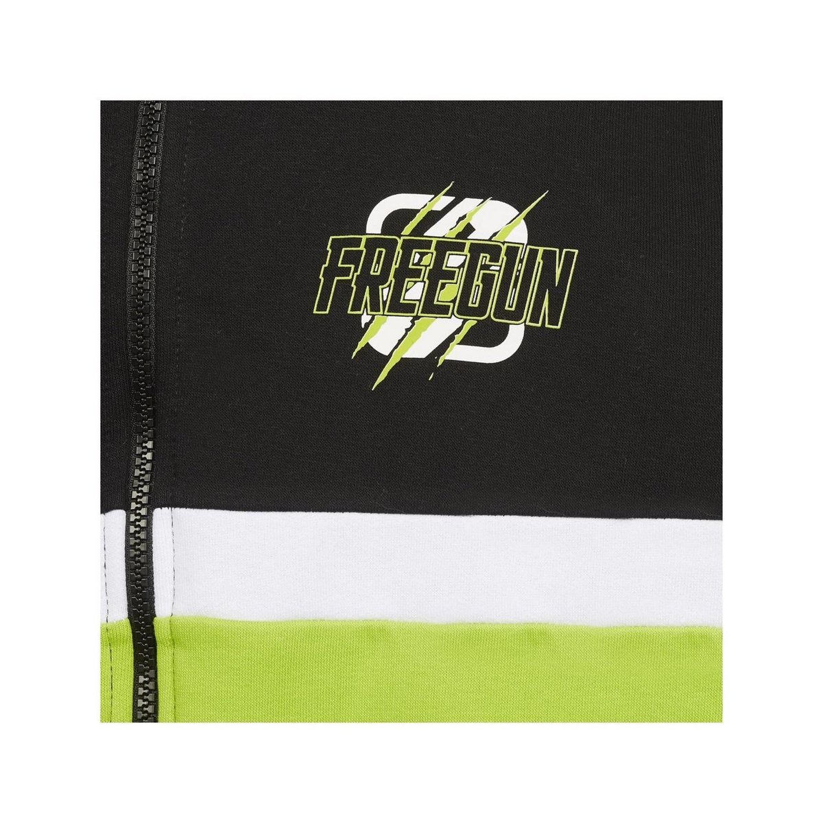 FREEGUN Sweat garçon à capuche avec zip Collection Racing