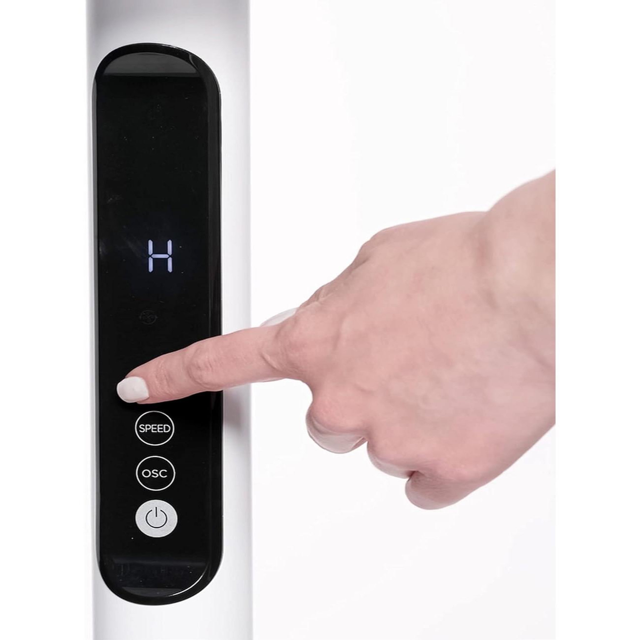 Voir la diapositive 5 : VIOLA Spring X9 Ventilateur sur pied Silencieux et Puissant avec télécommande - 9 vitesses + Turbo et Eco - écran LED et minuterie