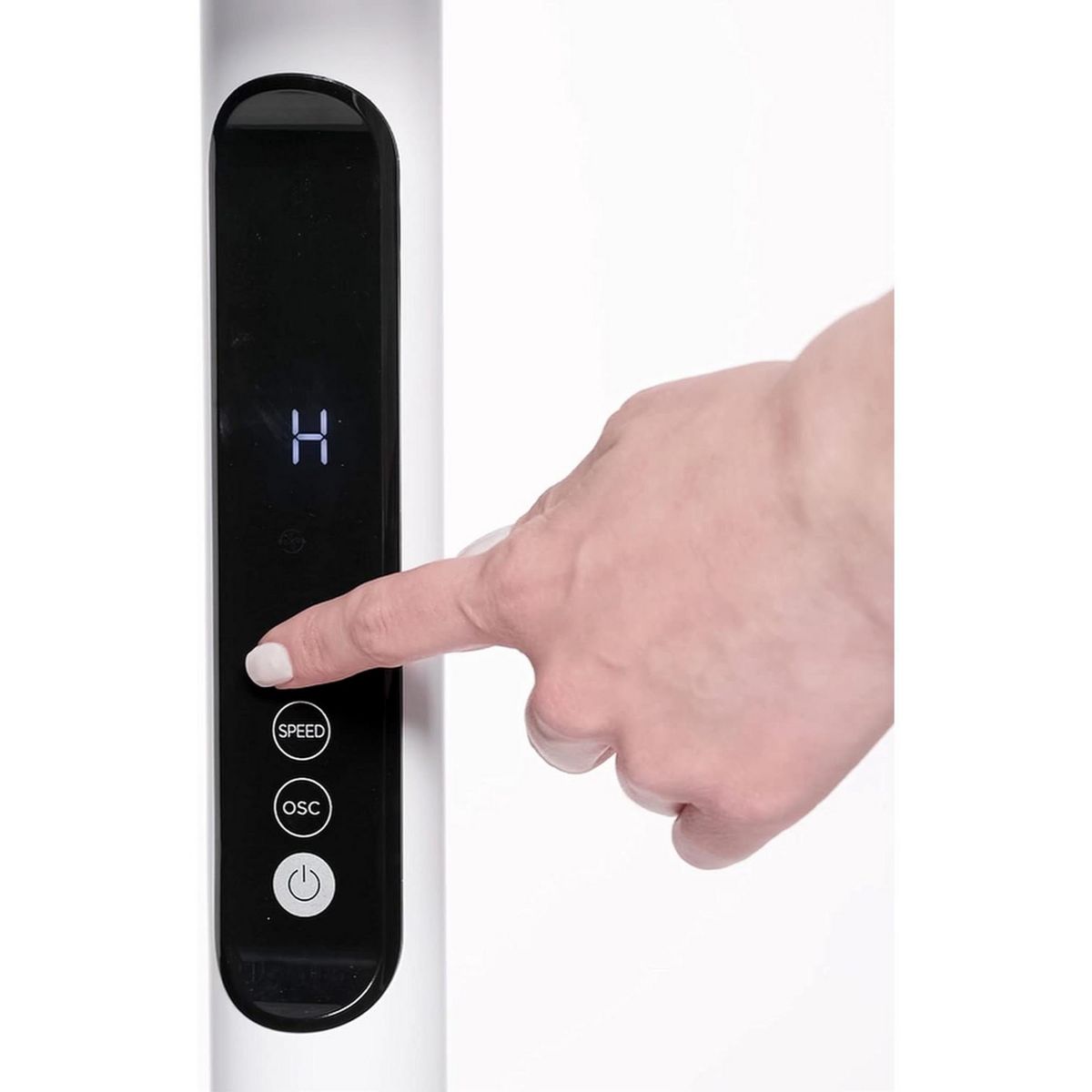 VIOLA Spring X9 Ventilateur sur pied Silencieux et Puissant avec télécommande - 9 vitesses + Turbo et Eco - écran LED et minuterie