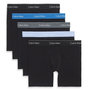 Voir la diapositive 1 : CALVIN KLEIN JEANS x5 Boxers Noir/Bleu Homme Calvin Klein Jeans Brief