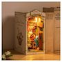 Voir la diapositive 3 : ROBOTIME Serre livre en bois Floral Corner Book Nook