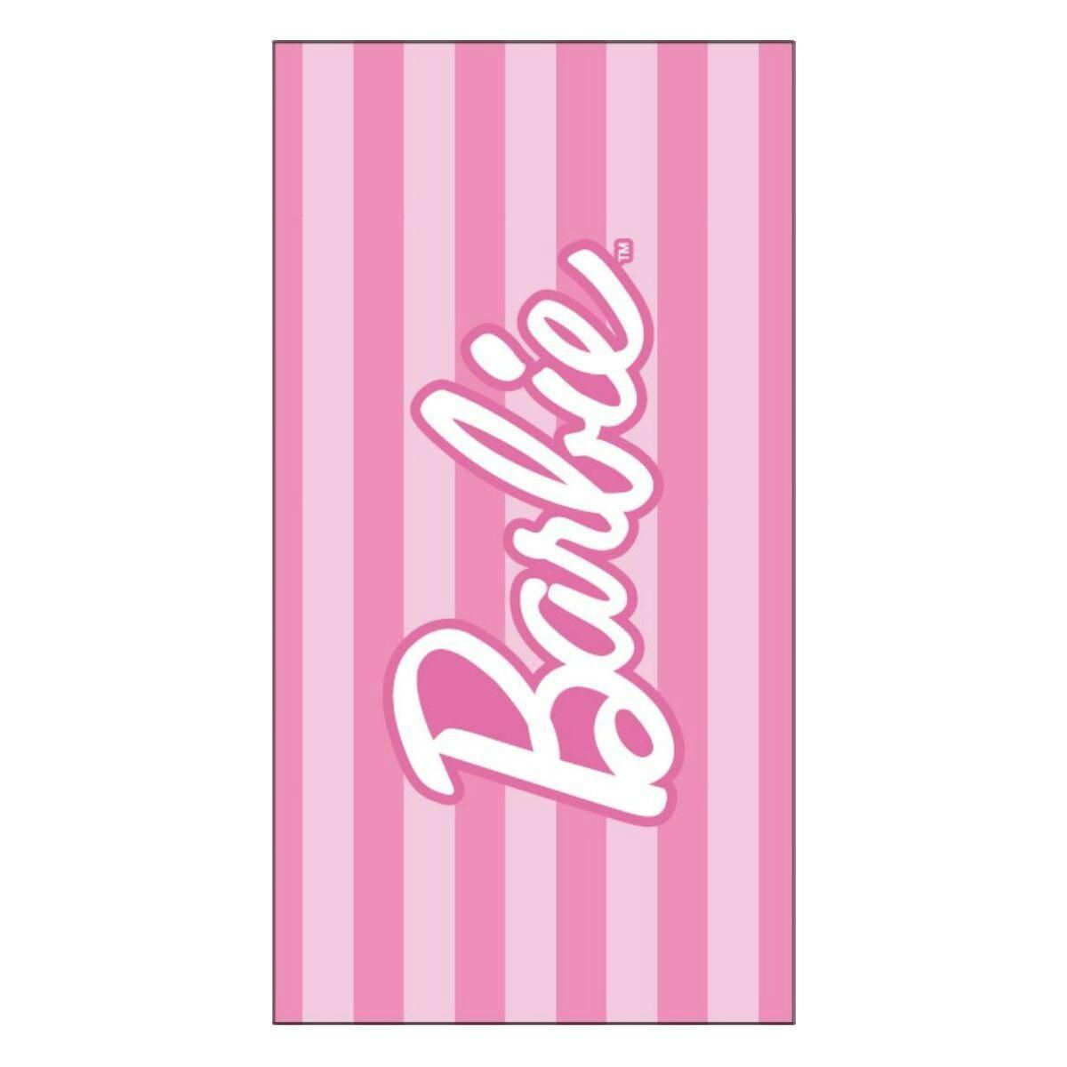 BARBIE Serviette de plage Barbie 70 x 140 cm rose