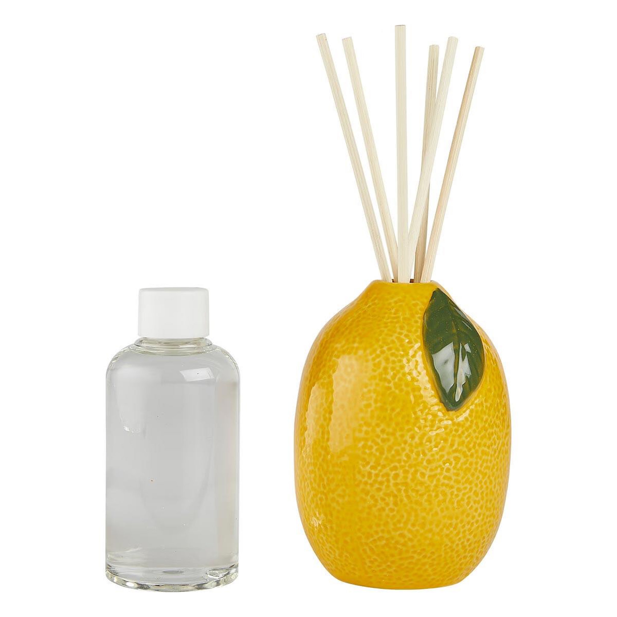 ATMOSPHERA Diffuseur de Parfum Citron en Céramique  Yucatan  150ml Jaune