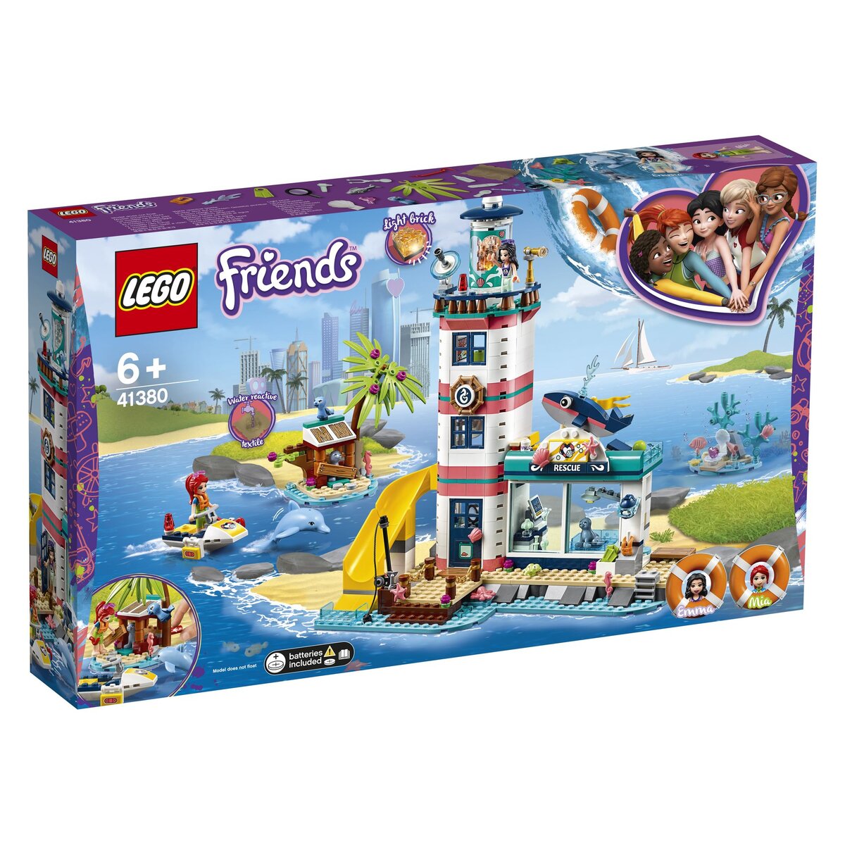 LEGO Friends 41380 - Le centre de sauvetage du phare