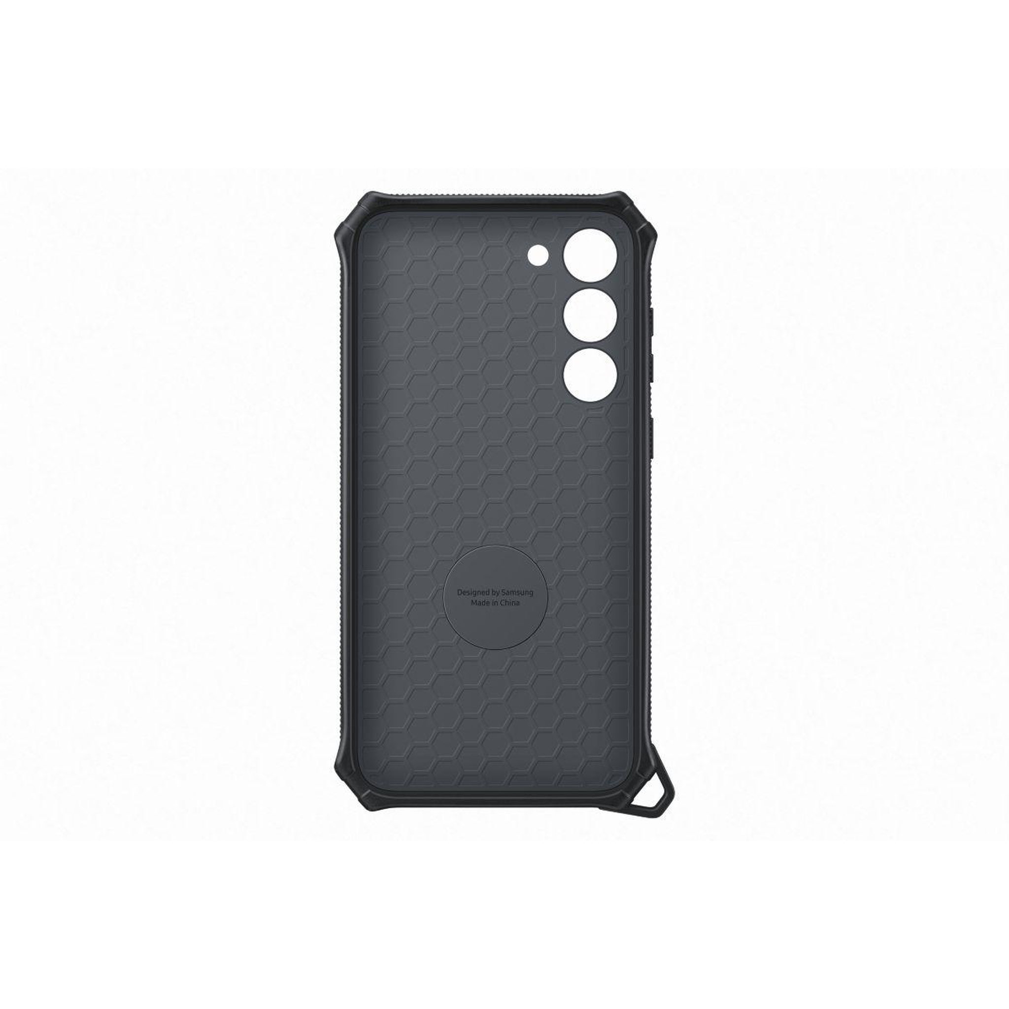 Voir la diapositive 2 : Samsung Coque s23+ renforcee support amovible gri