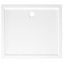 Voir la diapositive 5 : VIDAXL Receveur de douche rectangulaire ABS Blanc 80x90 cm