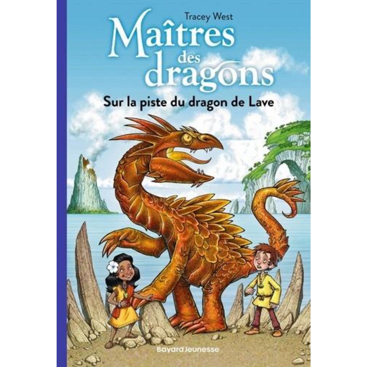 MAITRES DES DRAGONS TOME 18 : SUR LA PISTE DU DRAGON DE LAVE, West Tracey