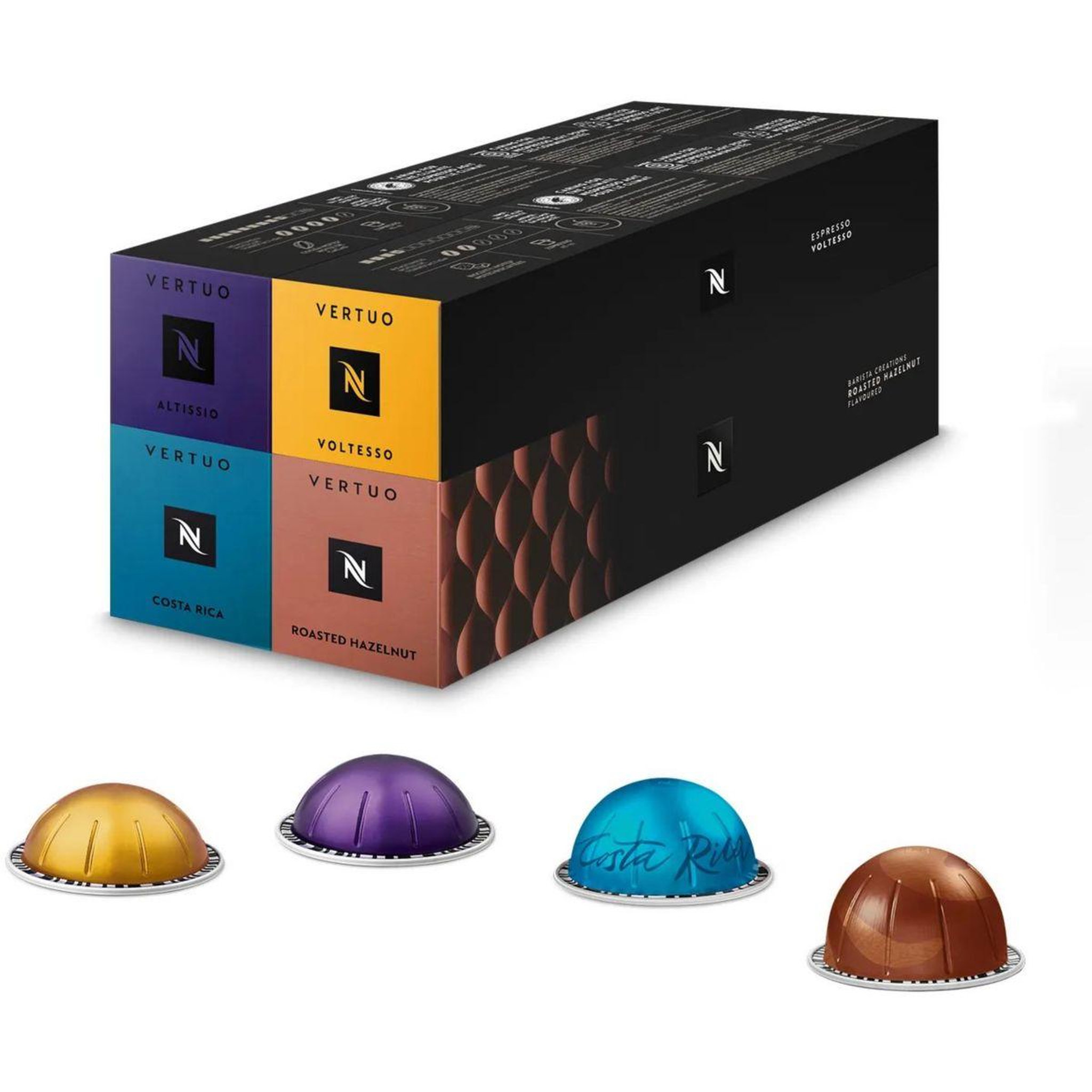 Voir la diapositive 2 : KRUPS Nespresso vertuo next nespresso noir mat et 52 cap