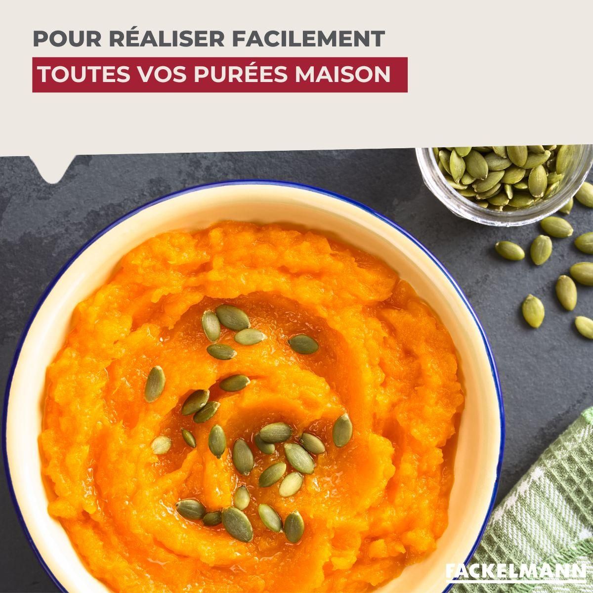 Fackelmann Moulin à légumes plastique 24 cm Fackelmann Handmade Tradition