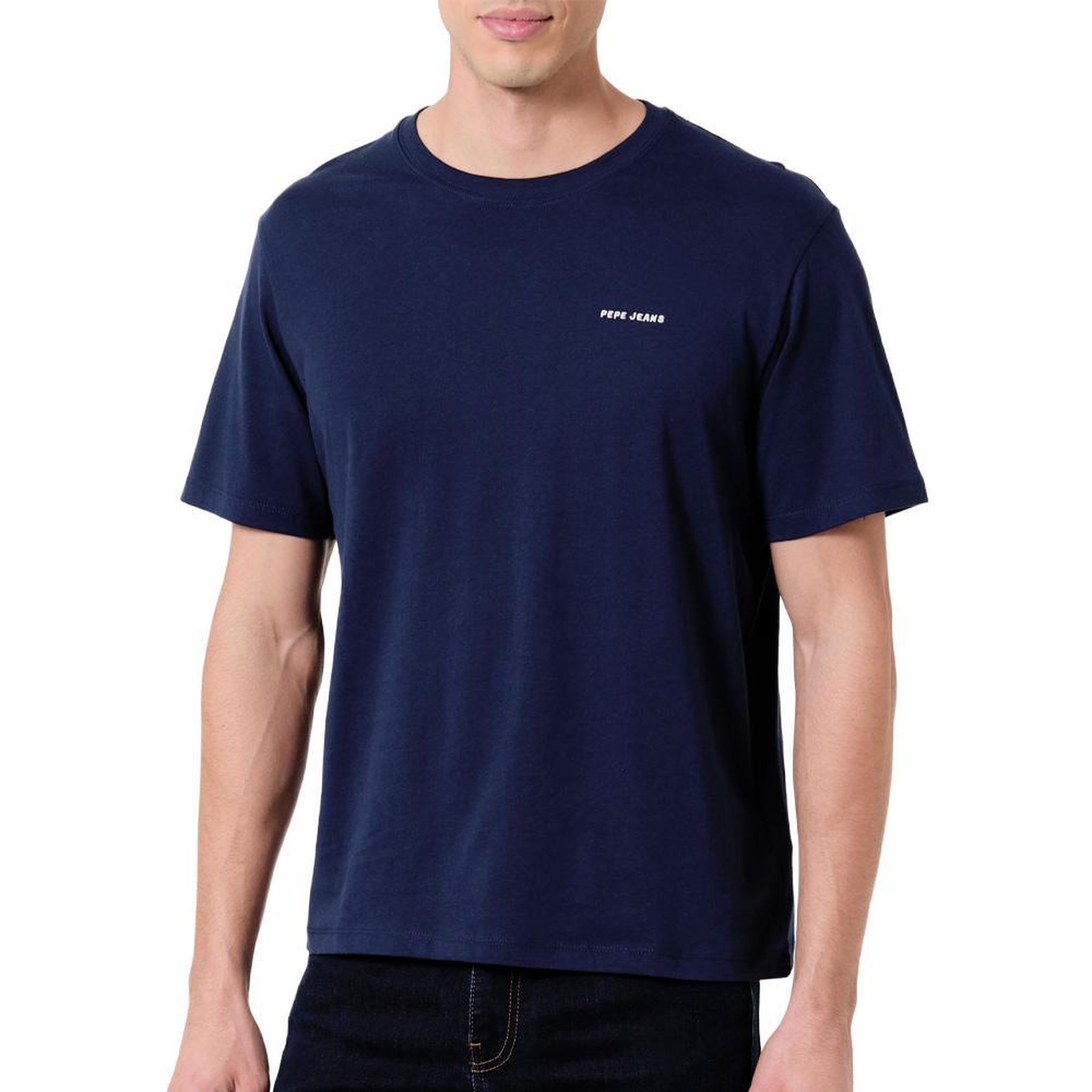 Voir la diapositive 1 : Pepe Jeans T-Shirt Marine Homme Pepe jeans Pjl M Nd