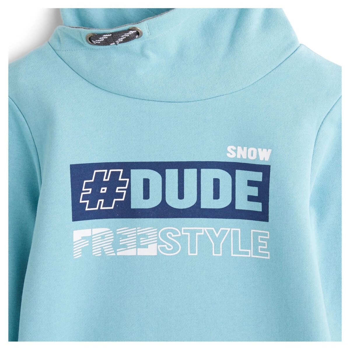 IN EXTENSO Sweat col snood garçon