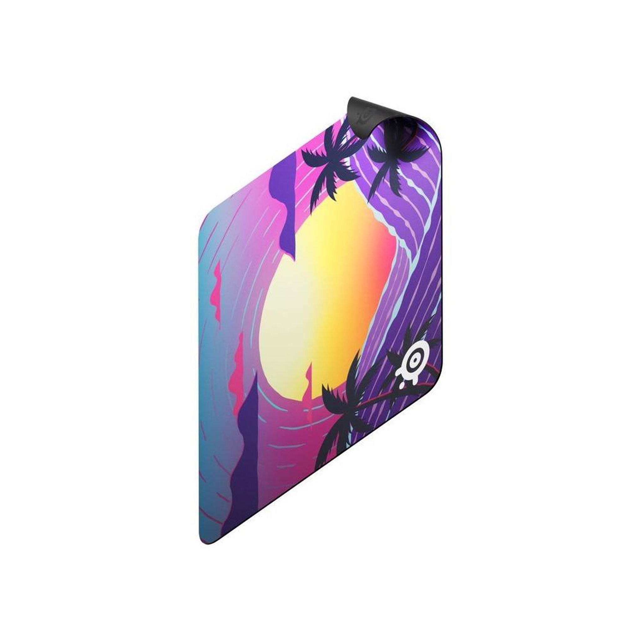 Voir la diapositive 3 : SteelSeries Tapis de souris gaming qck l neon sunset 450 x 400 x 2 mm, tissu micro-tissé pour contrôle